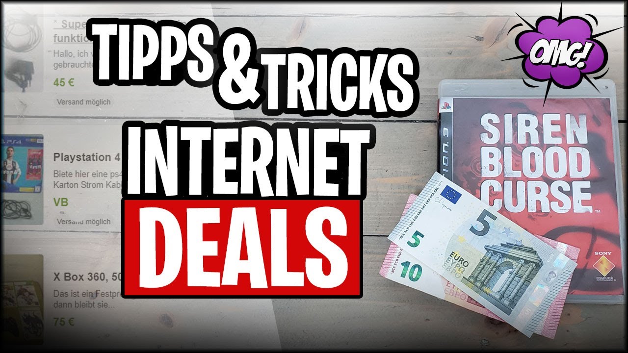 Videospiel Deals - Tipps und Tricks für ebay kleinanzeigen, ebay, amazon, rebuy und mehr