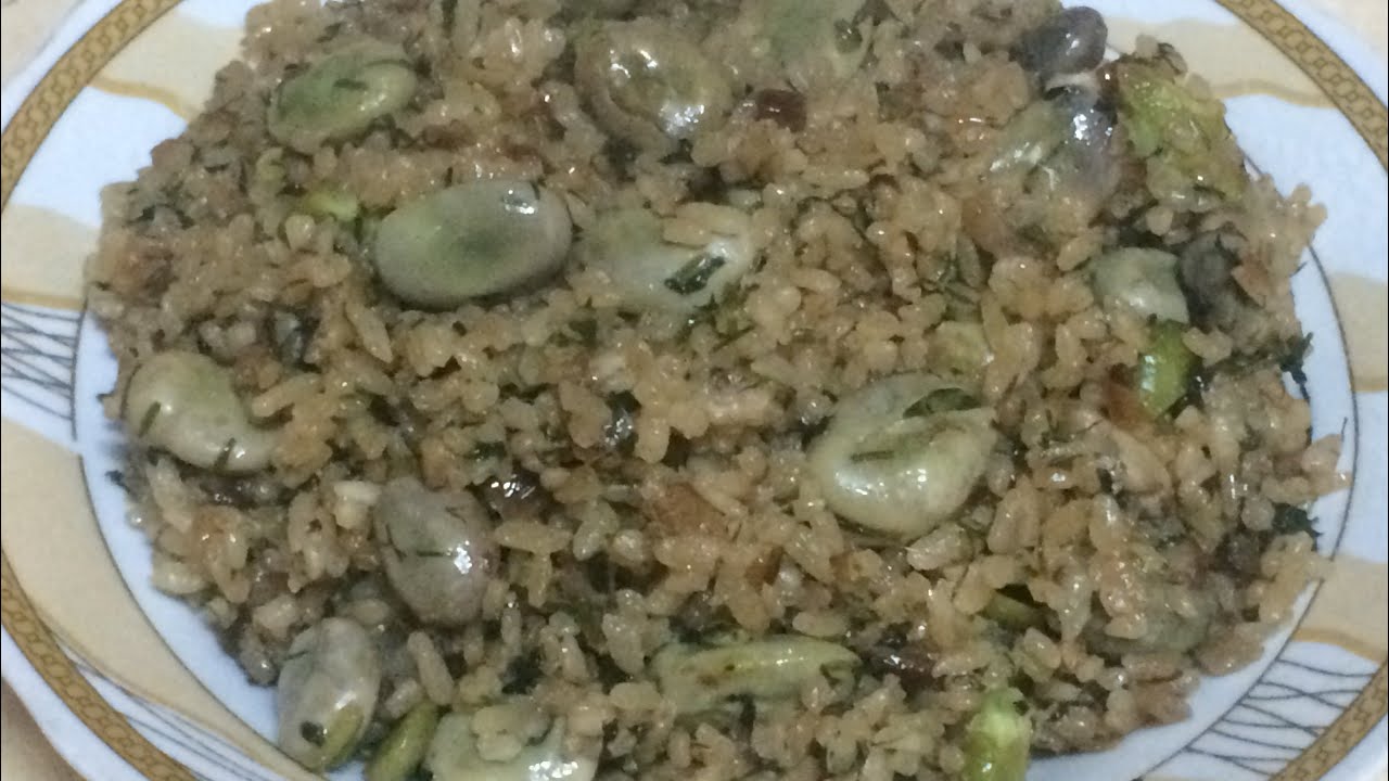 كزبريه الفول الحراتي الأخضر بكل سهوله
