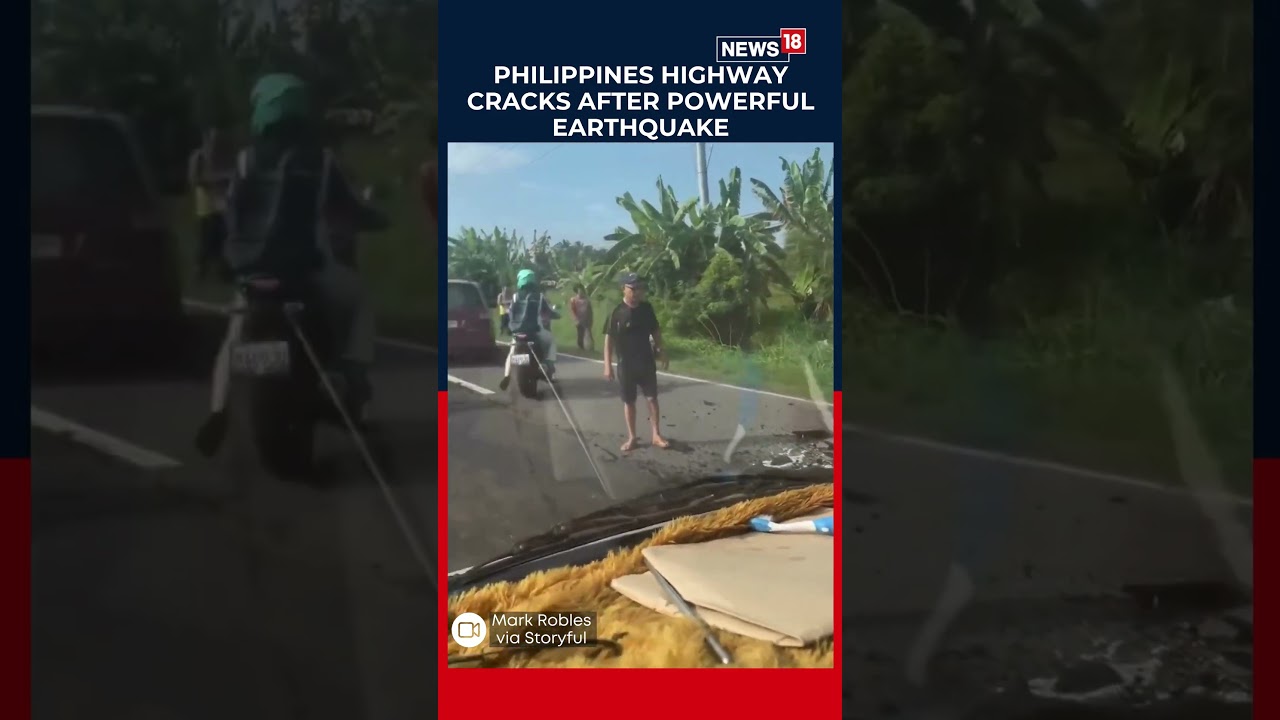 Philippines Earthquake: Magnitude 7.8 Quake Cracks Highway In South Cotabato | World | News18