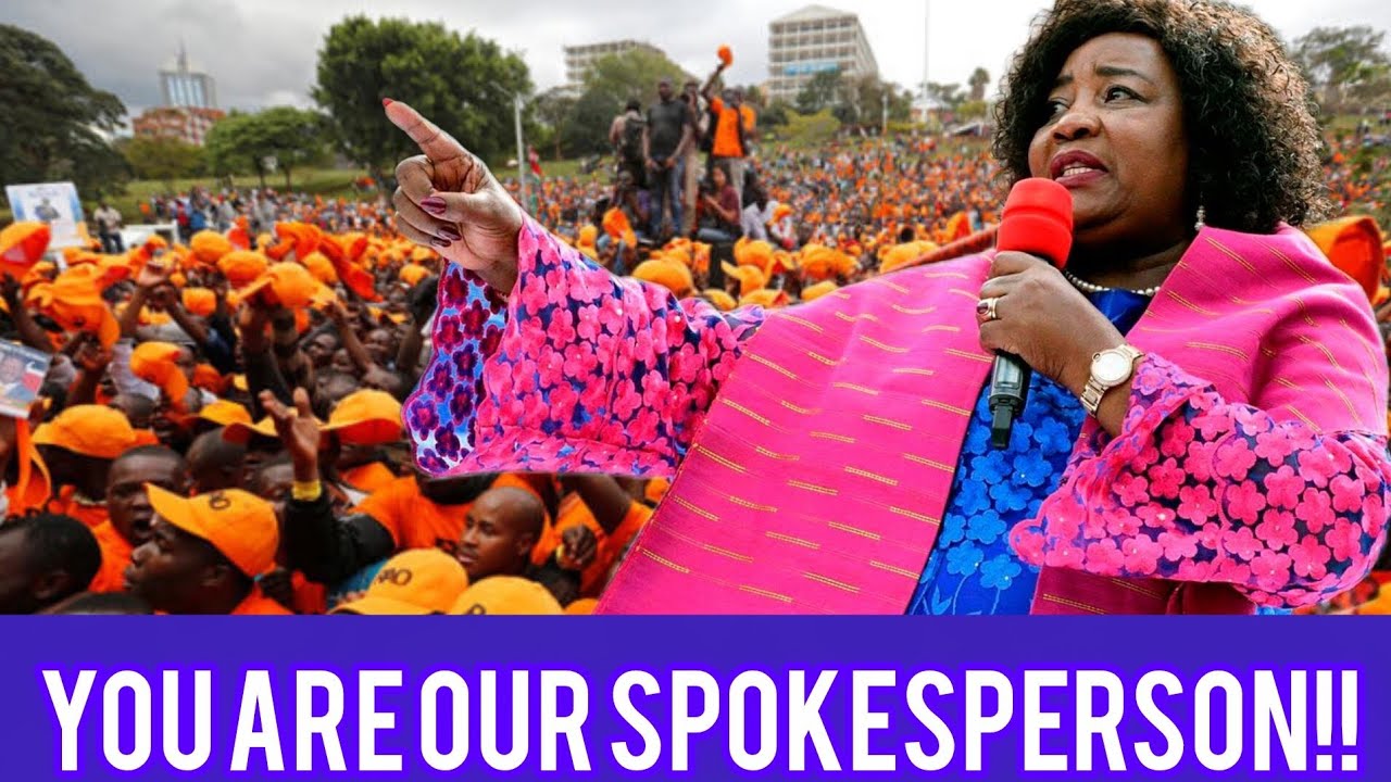 ODM leader Oburu Odinga & Gladys wanga shocked as Nyanza choose Idah Odinga to be their Spokesperson
