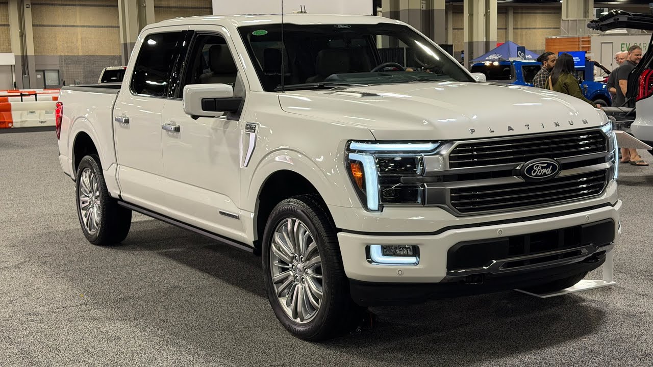 Обзор Ford F-150 Platinum 2025 года!