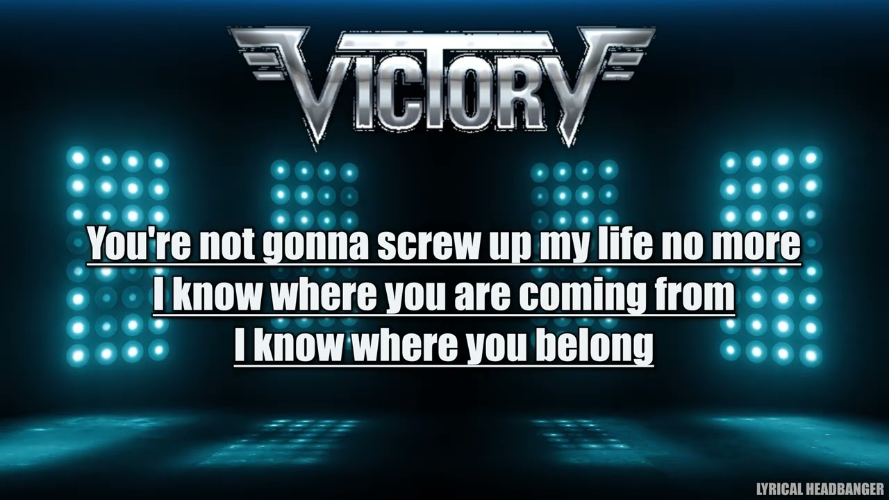 Victory - Don't Tell No Lies (Lyric Video) #lyrics #victory #rock
