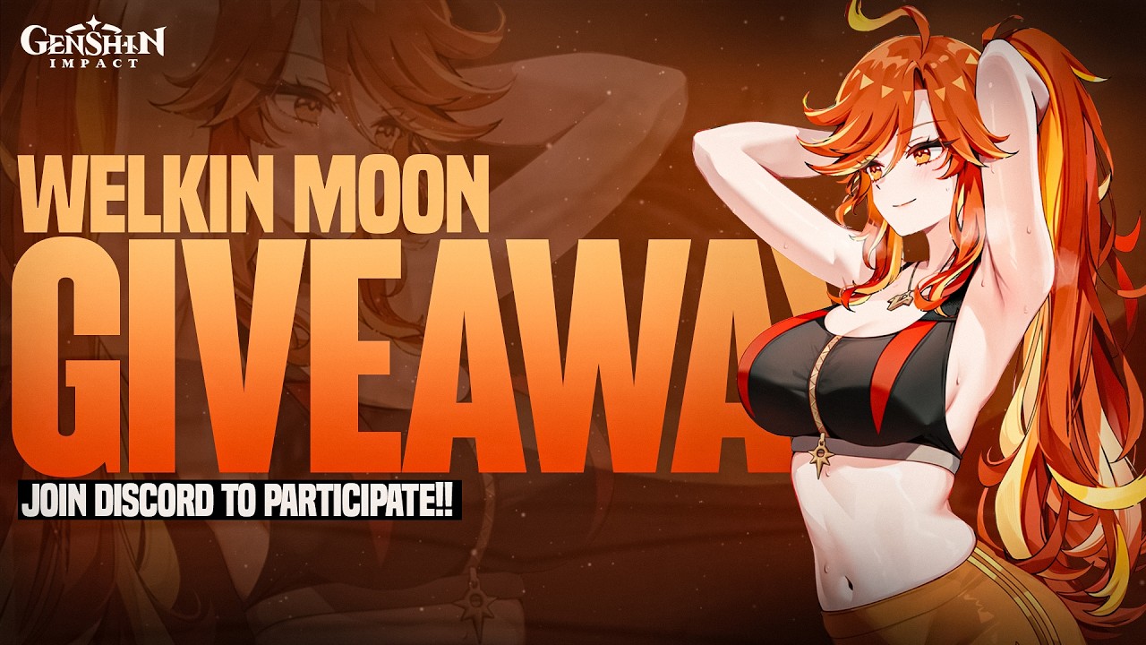 ITS FINALLY GIVEAWAY DAY!! | Welkin Moon Giveaway Today Entries Open!! | Genshin Impact Live