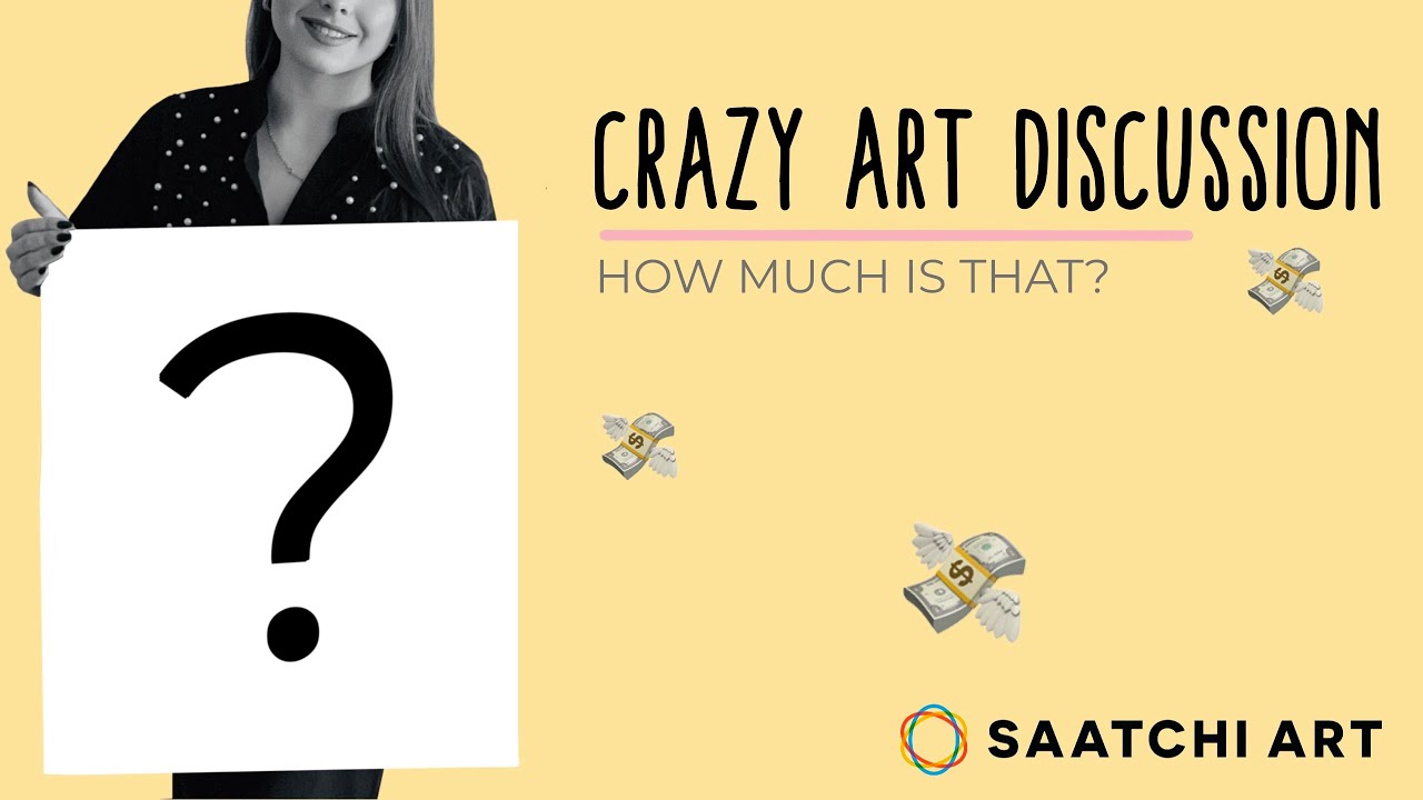 CRAZY ART DISCUSSION | HOW MUCH IS THIS PAINTING? | PAINTINGS FROM SAATCHIART.COM