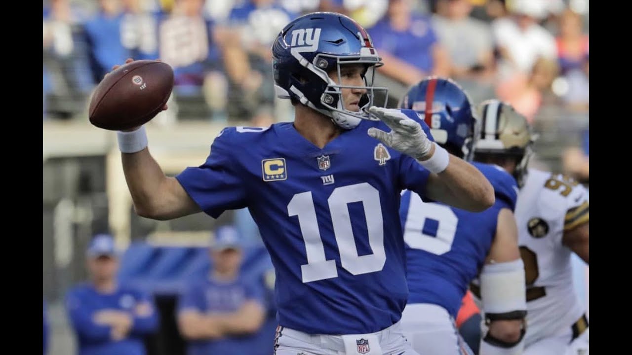 Eli Manning 2018 Highlights