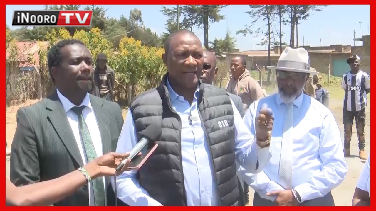 Thirikari ya kaũntĩ ya Nyandarua gwaka barabara cia Shamata