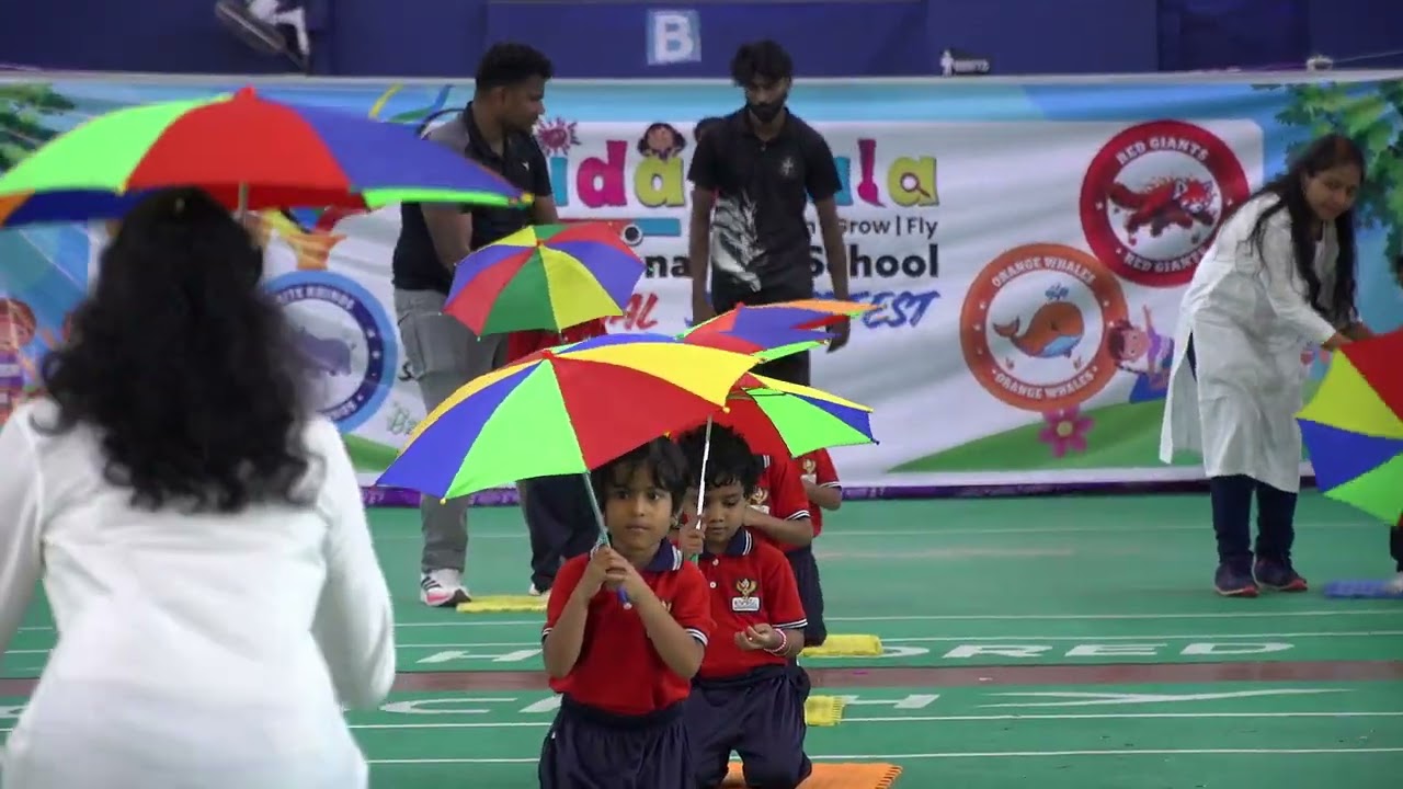 Little Drops of Joy – Umbrella Dance nursery 4th annual sports meet