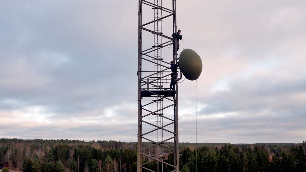 Radiolänksoldat på Ledningsregementet