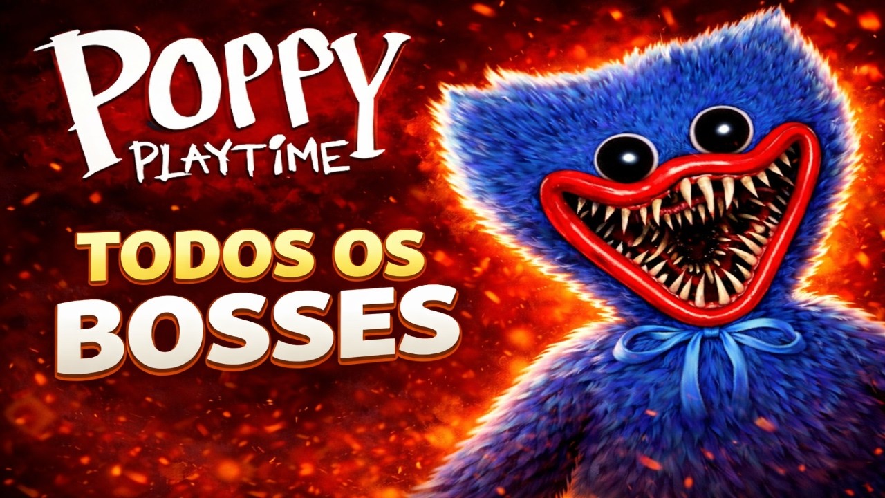 TODOS OS BOSSES FINAIS DE POPPY PLAYTIME