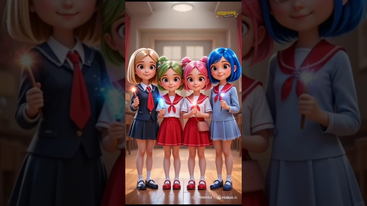 4 Cute Witch Girls Cast a Spell&hellip; and Became Stinky Slime Monsters! 🧙&zwj;♀️💥🧟&zwj;♀️💚