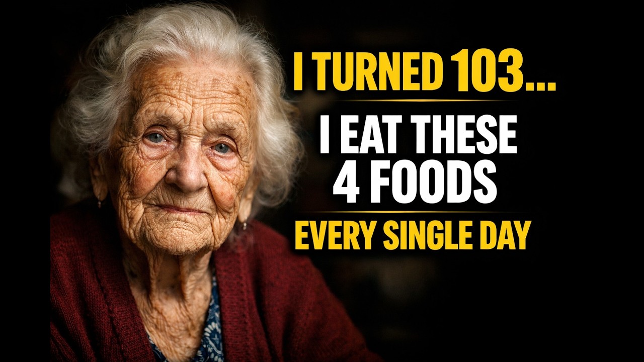 I Turned 103&hellip; These 4 Foods Kept Me Alive