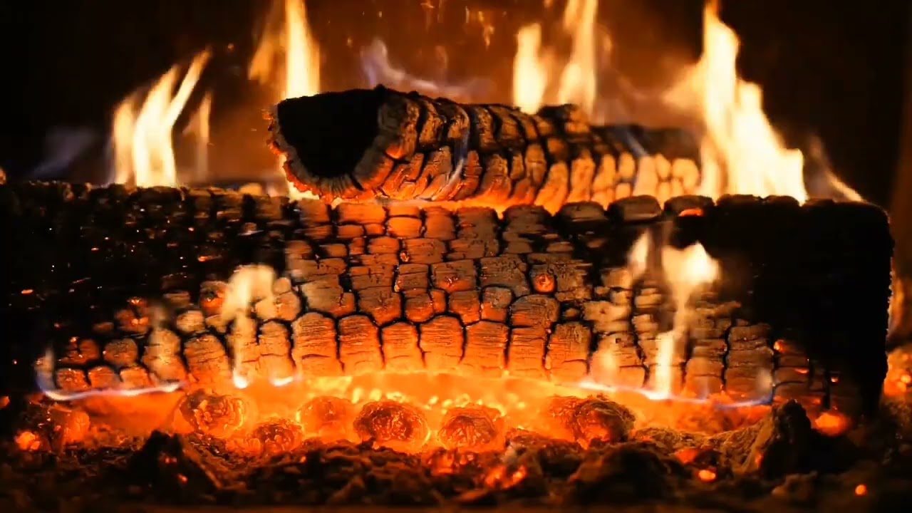 Relaxing Fireplace Sounds | Soothing Crackling Fire for Relaxation & Focus