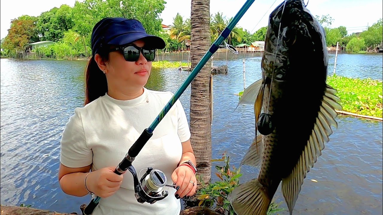 Tilapia Badass!!! Fishing at Alvarez Park Cafe, Valenzuela