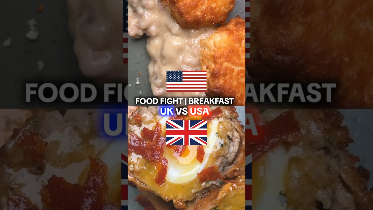 UK vs USA | Breakfast
