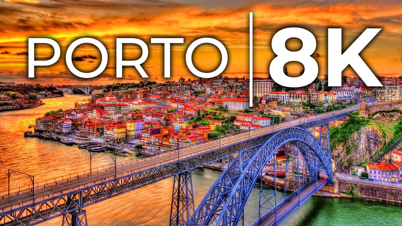 Porto 8K ULTRA HD HDR 60 FPS City Walking Tour - Petaled City