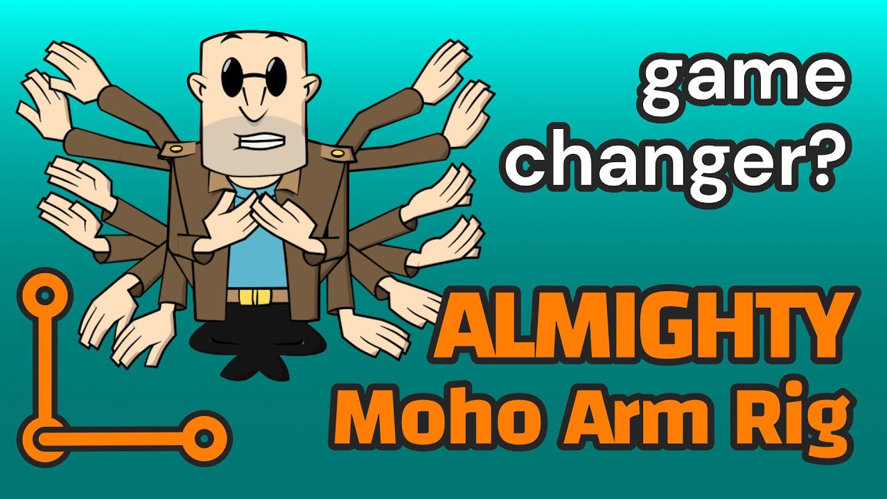 One-Man Animation Vlog 005 ALMIGHTY Moho Arm Rig