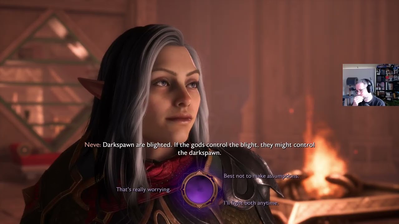 It's time to meet the best character in this game (hiss) [Dragon Age: The Veilguard]