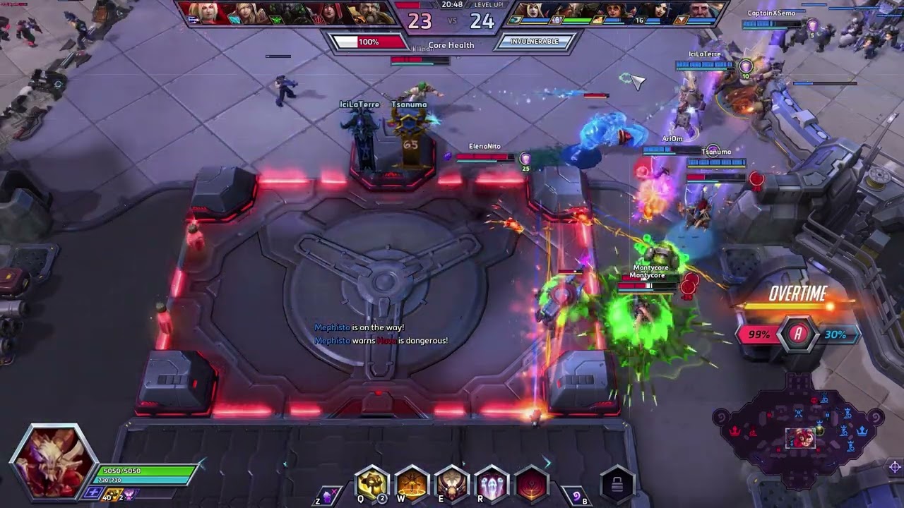 Heroes of the Storm: Mephisto drain souls - Consumed by hatred