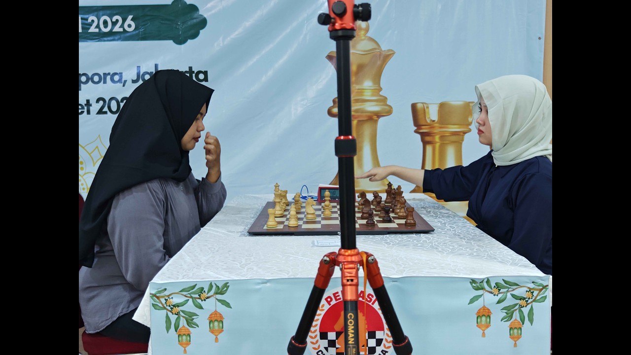 Nita Nurmala Febriana VS WIM Shafira Devi Herfesa, RAMADHAN CUP PB PERCASI 2026 (Wanita).