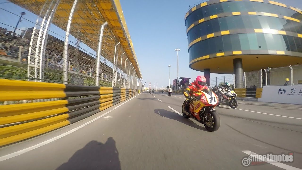 On Board Macau GP by Paul Shoesmith (First lap and crash)