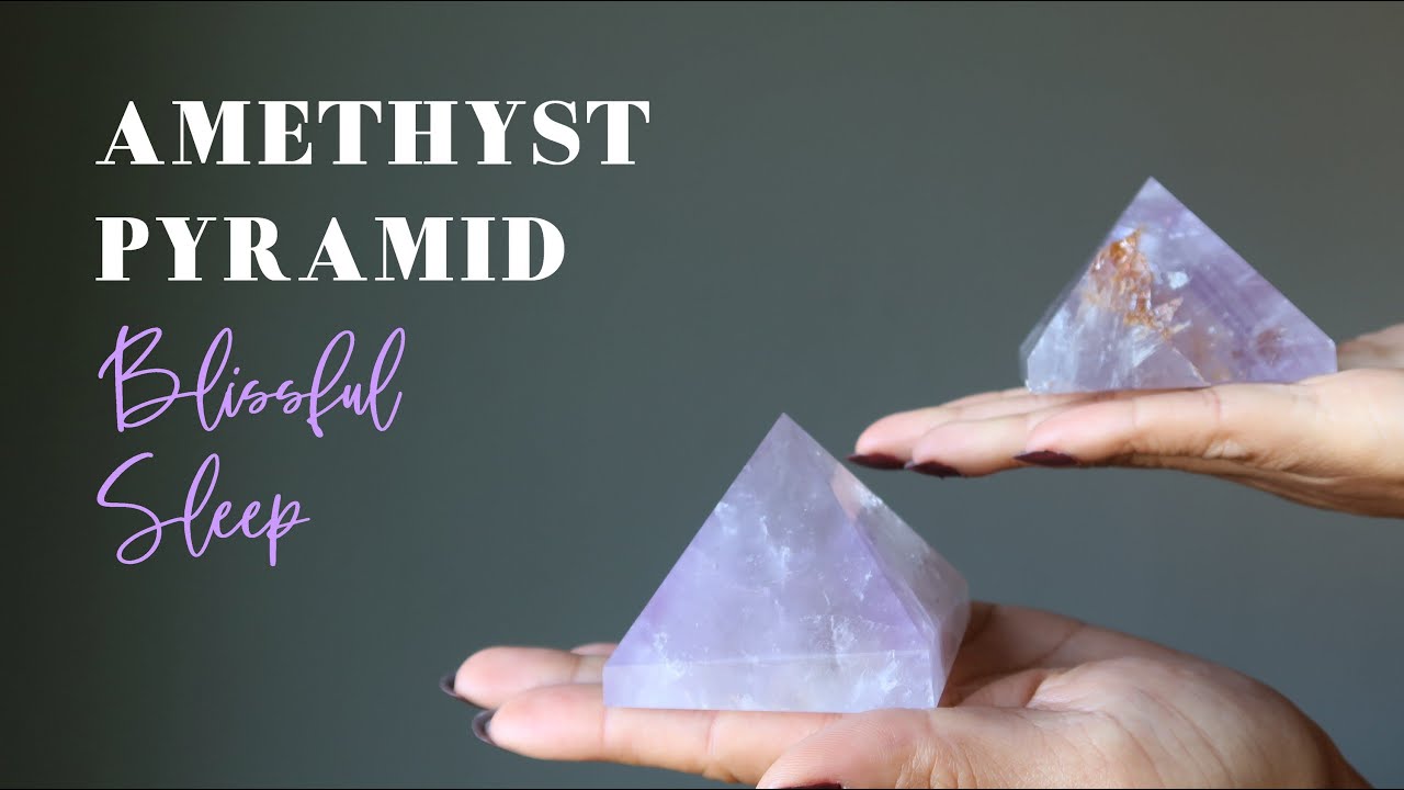 Shop Amethyst Pyramids - Blissful Sleep