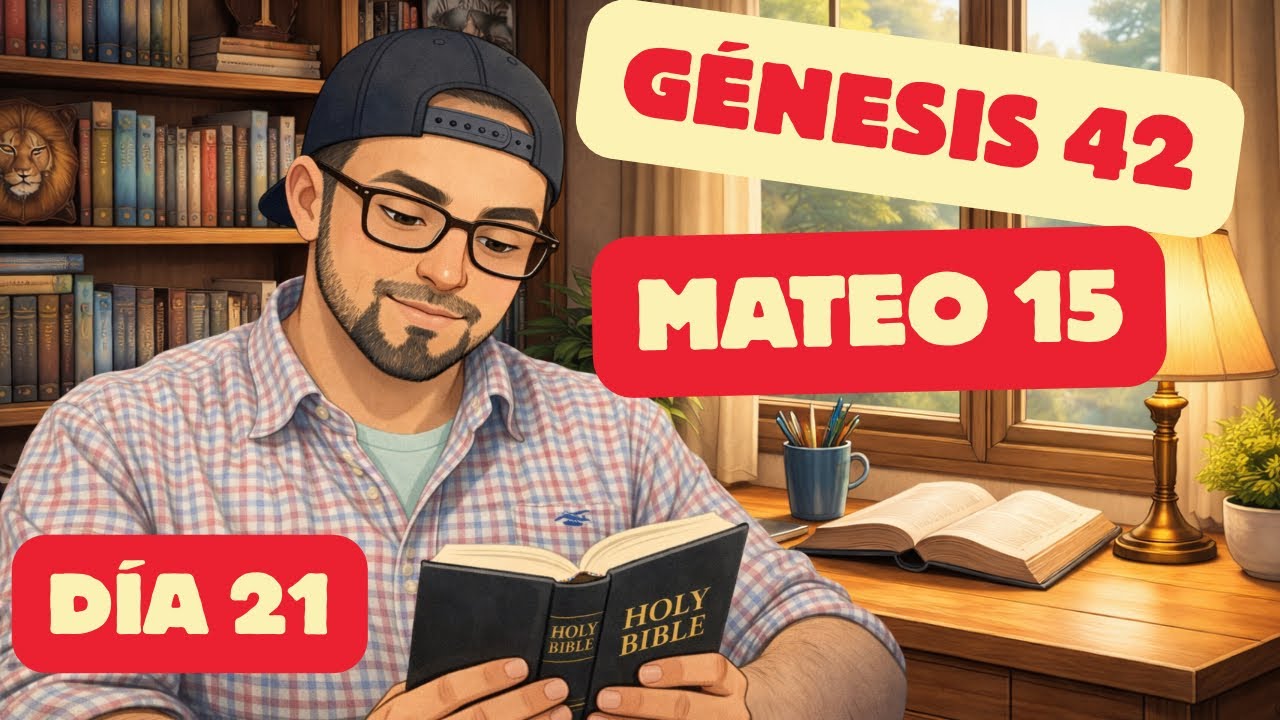 Día 21 - Génesis 42 y Mateo 15 - BIBLIA EN UN AÑO NBLA