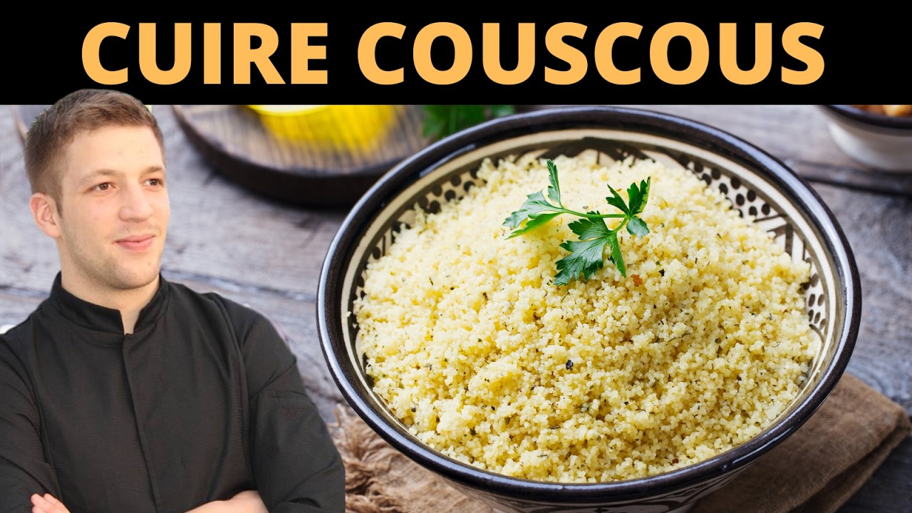 Comment cuire du COUSCOUS simplement ? (sans couscoussier)