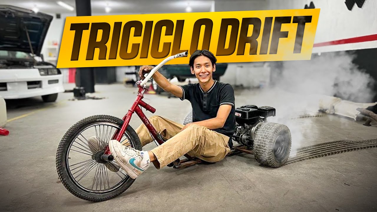 Construyendo un Triciclo de Drift con material reciclado pt. 1 | Kenyi Nakamura