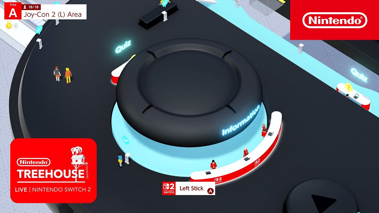 Nintendo Switch 2 Welcome Tour &ndash; Gameplay Video &ndash; Nintendo Treehouse: Live | Nintendo Switch 2