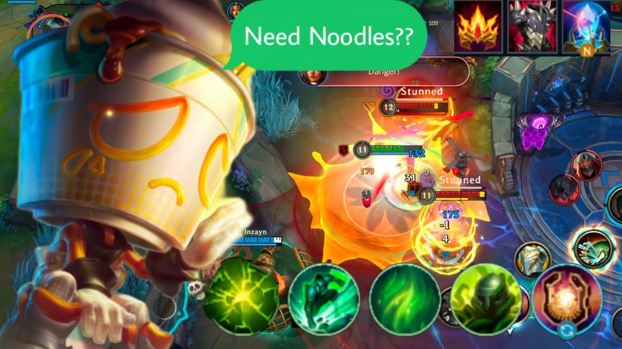 Do you need Noodles 🍜?? / Amumu Gameplay S14