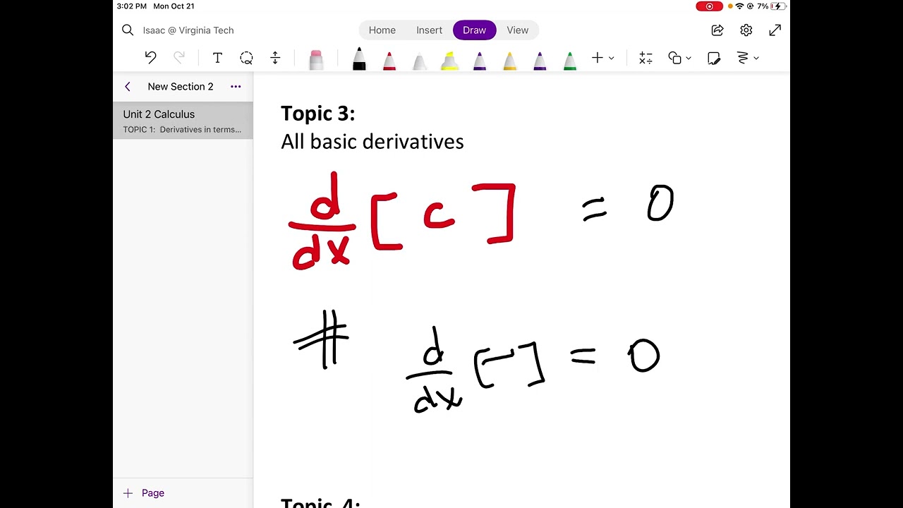 Calculus I - Derivatives Review