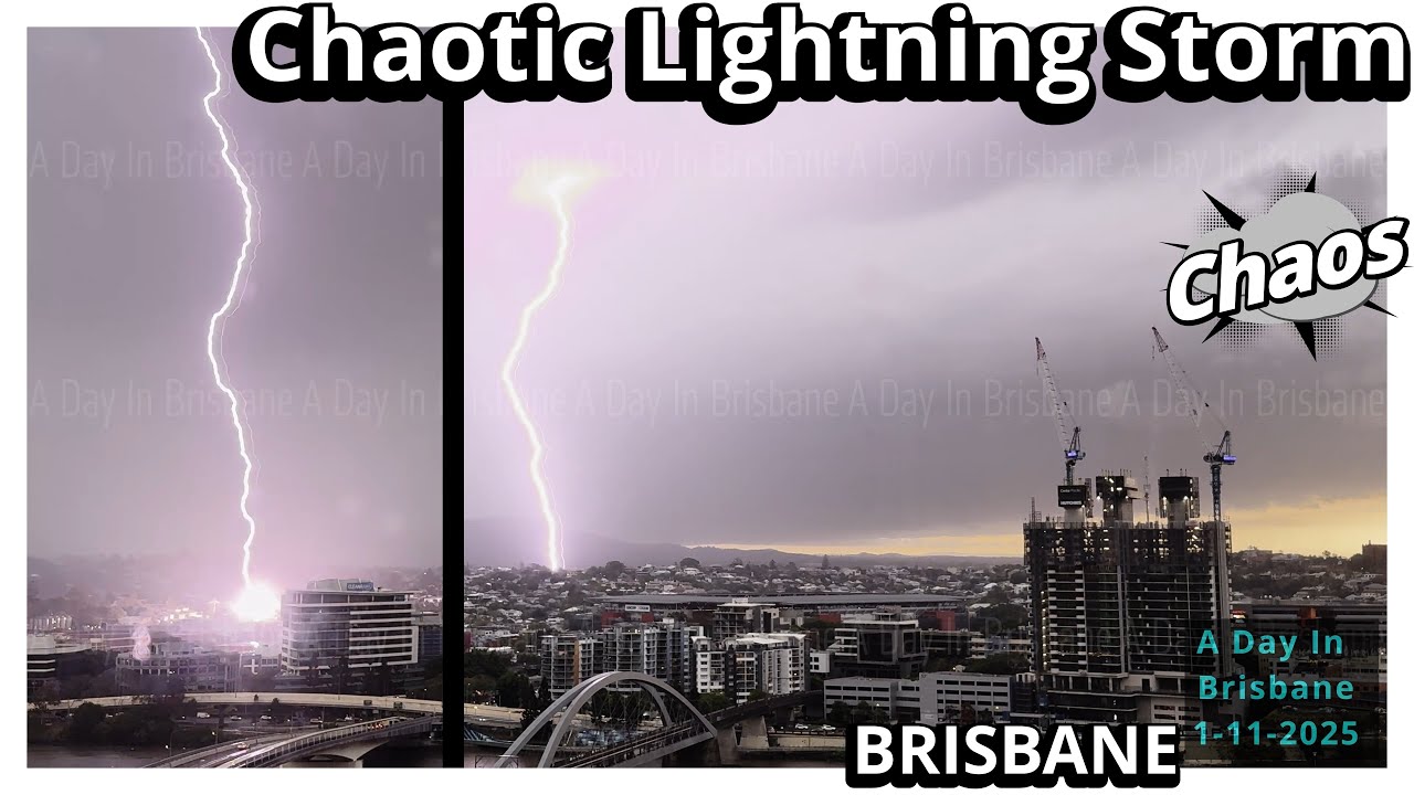 INSANE Brisbane Supercell & Giant Hail Storm 2HR 45MIN RAW CUT | 9cm Hail & Lightning Barrage