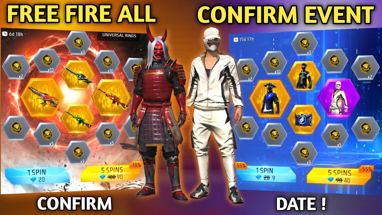 AWM&times;MAG-7 RING EVENT | ZOMBIE SAMURAI EVENT | FREE FIRE NEW EVENT | FF NEW EVENT TODAY | NEW FF E...