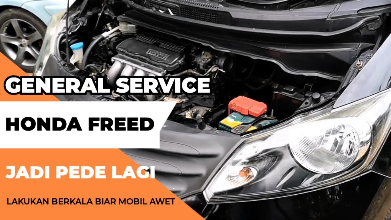CARA TUNE UP HONDA FREED | SERVICE BESAR