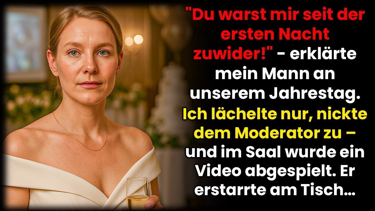 „Du warst mir seit der Hochzeitsnacht zuwider!“ – sagte mein Mann. Ich lächelte nur…