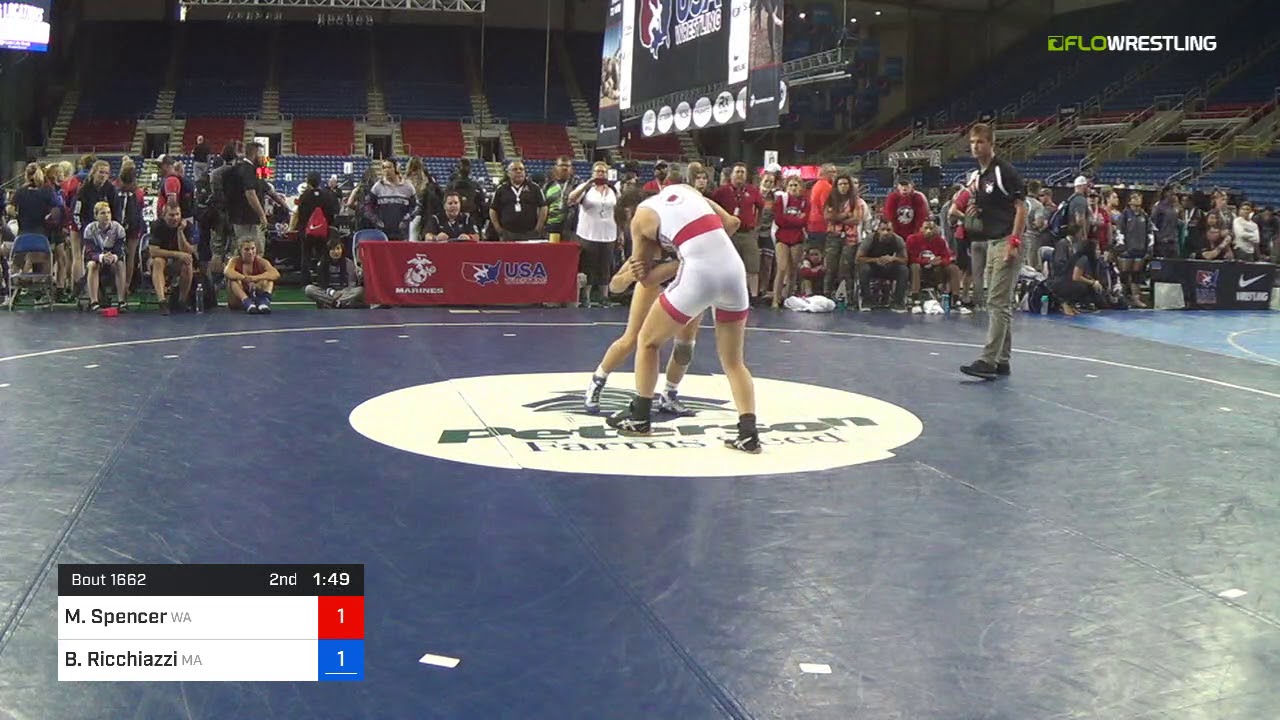 2018 USMC-USAW Cadet & Junior Women FS Nationals/Junior Women 138 Consi Of 16 #2 - Mya Spencer (WA