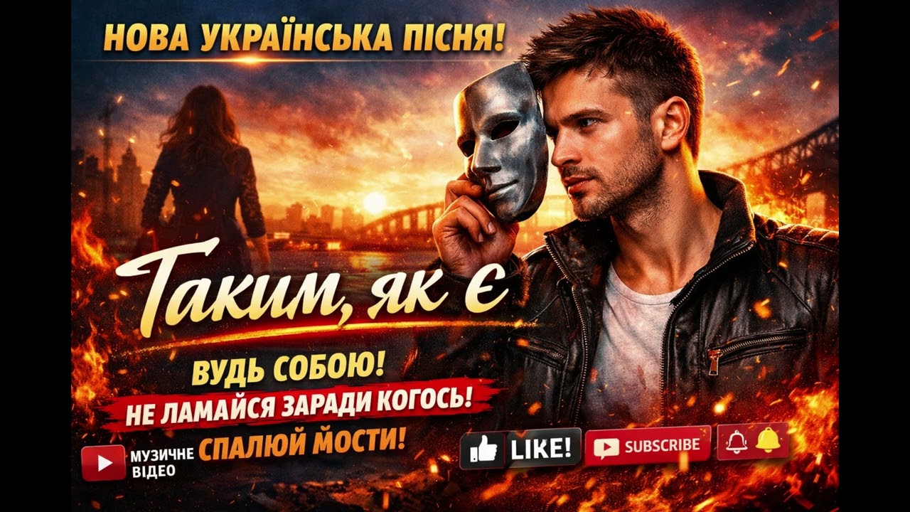 ТАКИМ, ЯК Є | Нова українська пісня про справжність і вибір себе