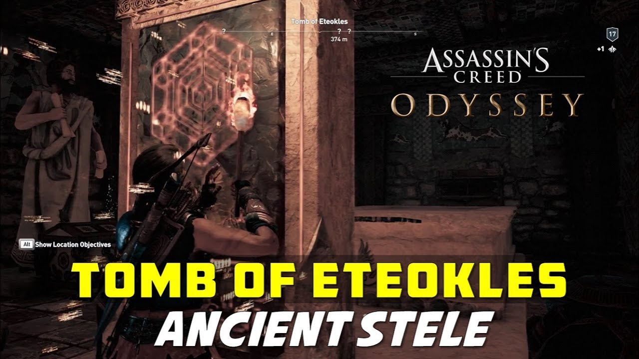 Tomb of Eteokles | Find Ancient Stele | Attika | AC ODYSSEY