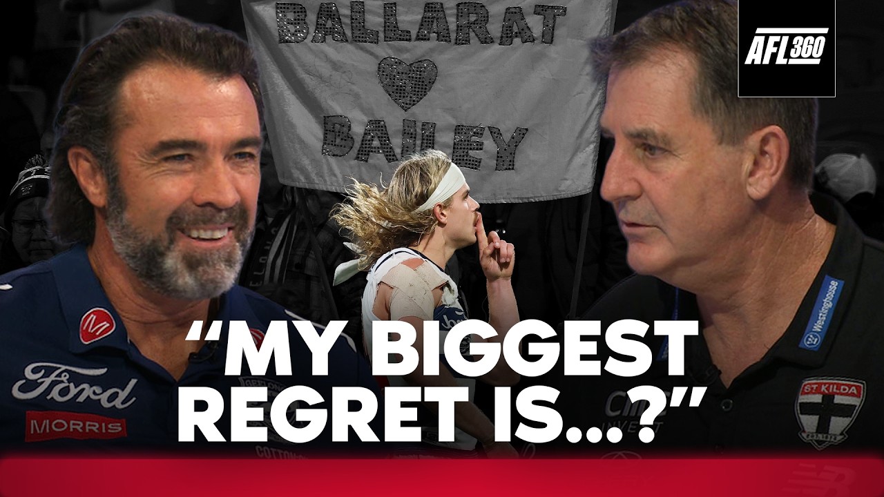 Ross Lyon and Chris Scott 'Square Off' 🥊 😂 | AFL 360