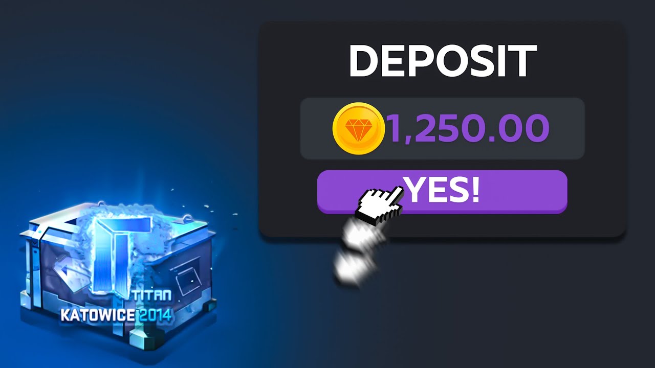Я ПОТРАТИЛ 1250 МОНЕТ на CSGOGem.. вот что произошло
