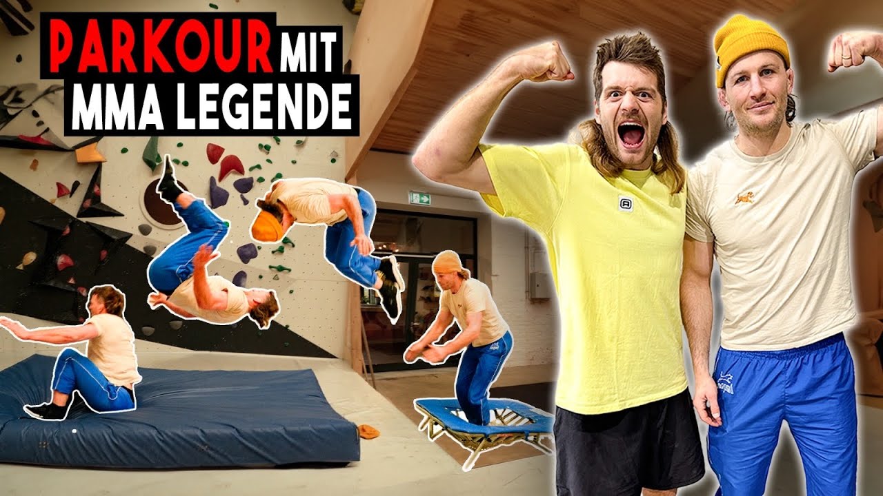 Er kennt kein Zögern! | Parkour mit MMA Legende Stephan Pütz! | Jan Schlappen