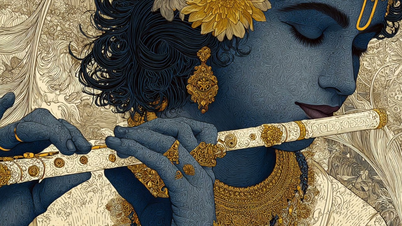 Find Inner Peace | Beautiful Hare Krishna Mantra Deep Relaxation & Mindful Presence 🧠🌿