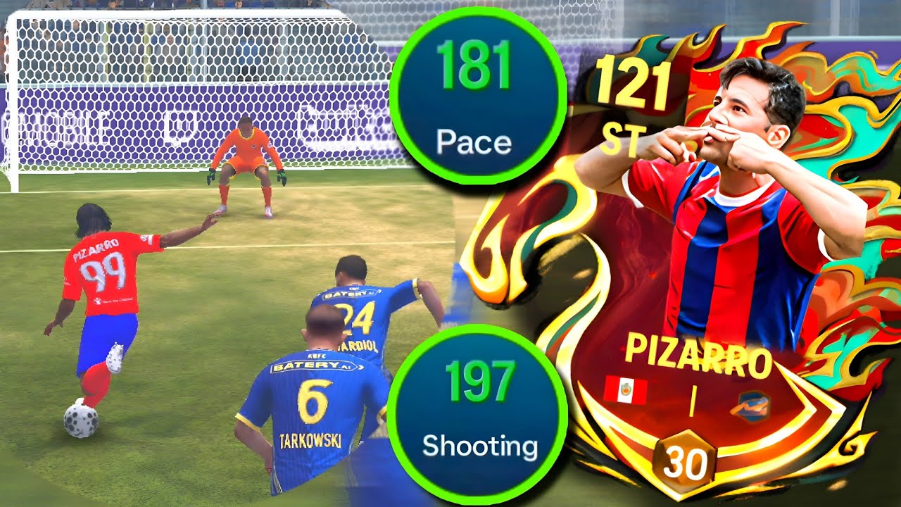 116 Pizarro Review &ndash; Underrated Beast or Just Hype? 🔥⚽ | FC Mobile
