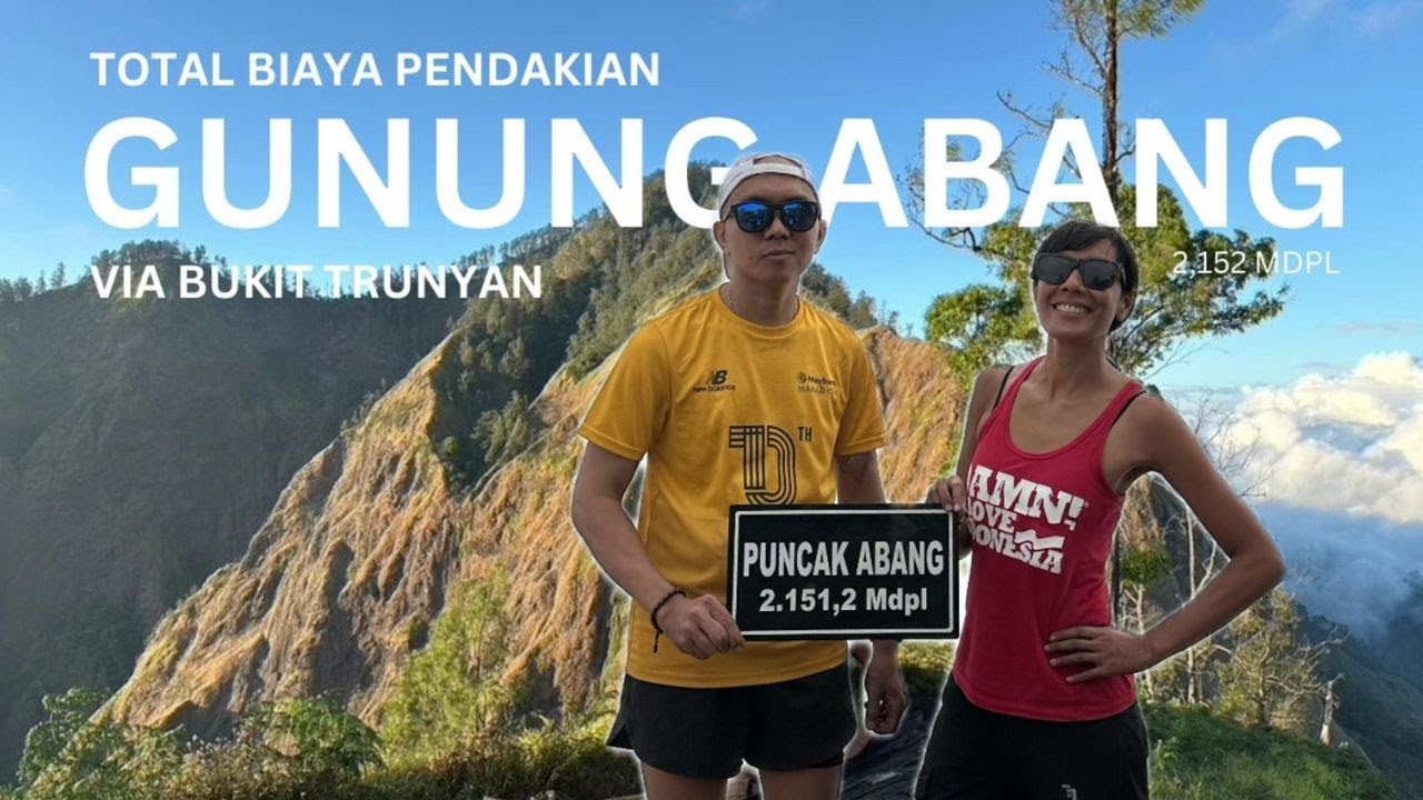 Total Biaya Pendakian Gunung Abang via Bukit Trunyan, Bali