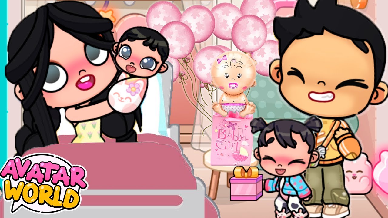 ¡¡EL NACIMIENTO DE MI NUEVA BEBE 👶!! *en AVATAR WORLD *NALA💞