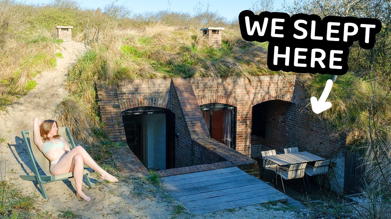 STAYING AT A WW2 BUNKER IN ROTTERDAM (hoek van holland, the netherlands)