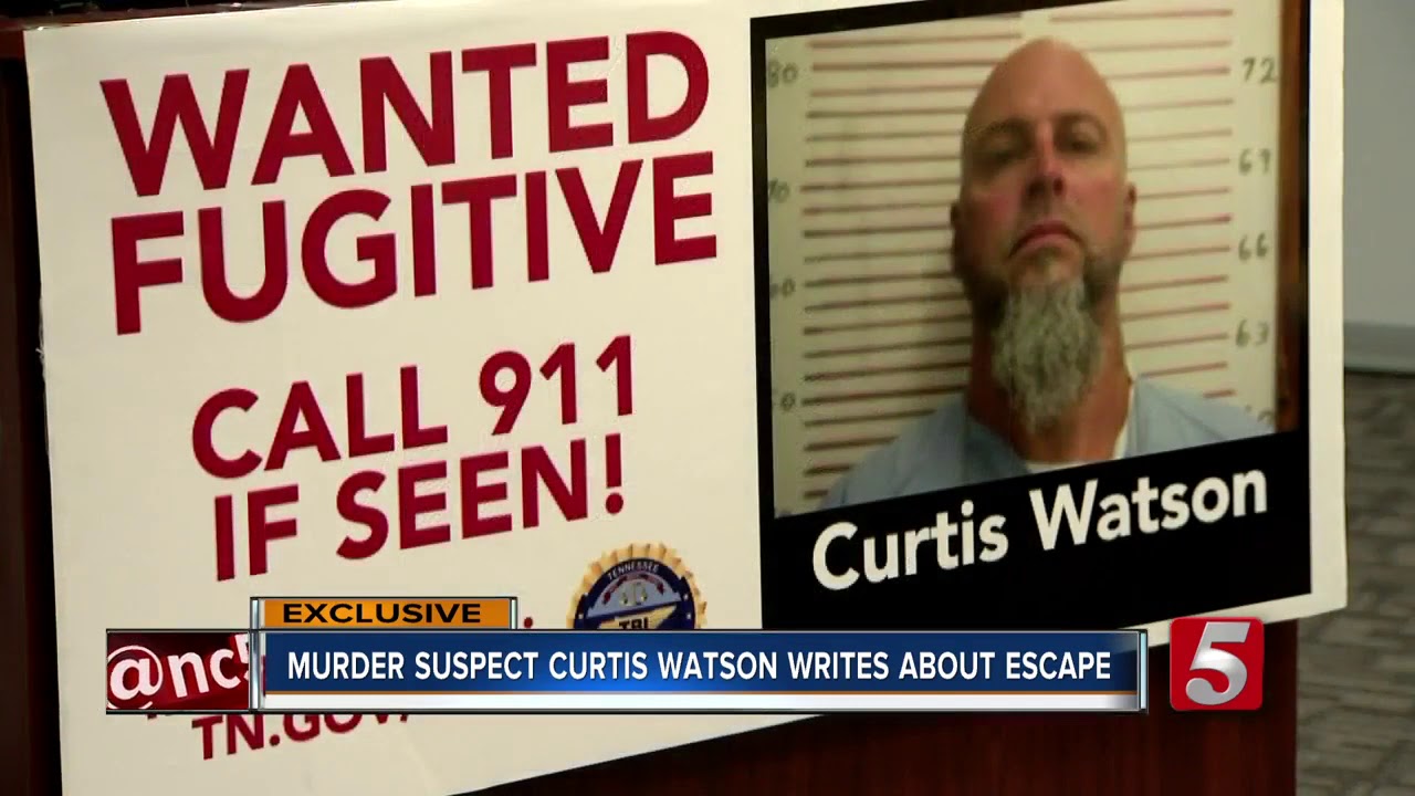 Curtis Watson writes about his escape: 