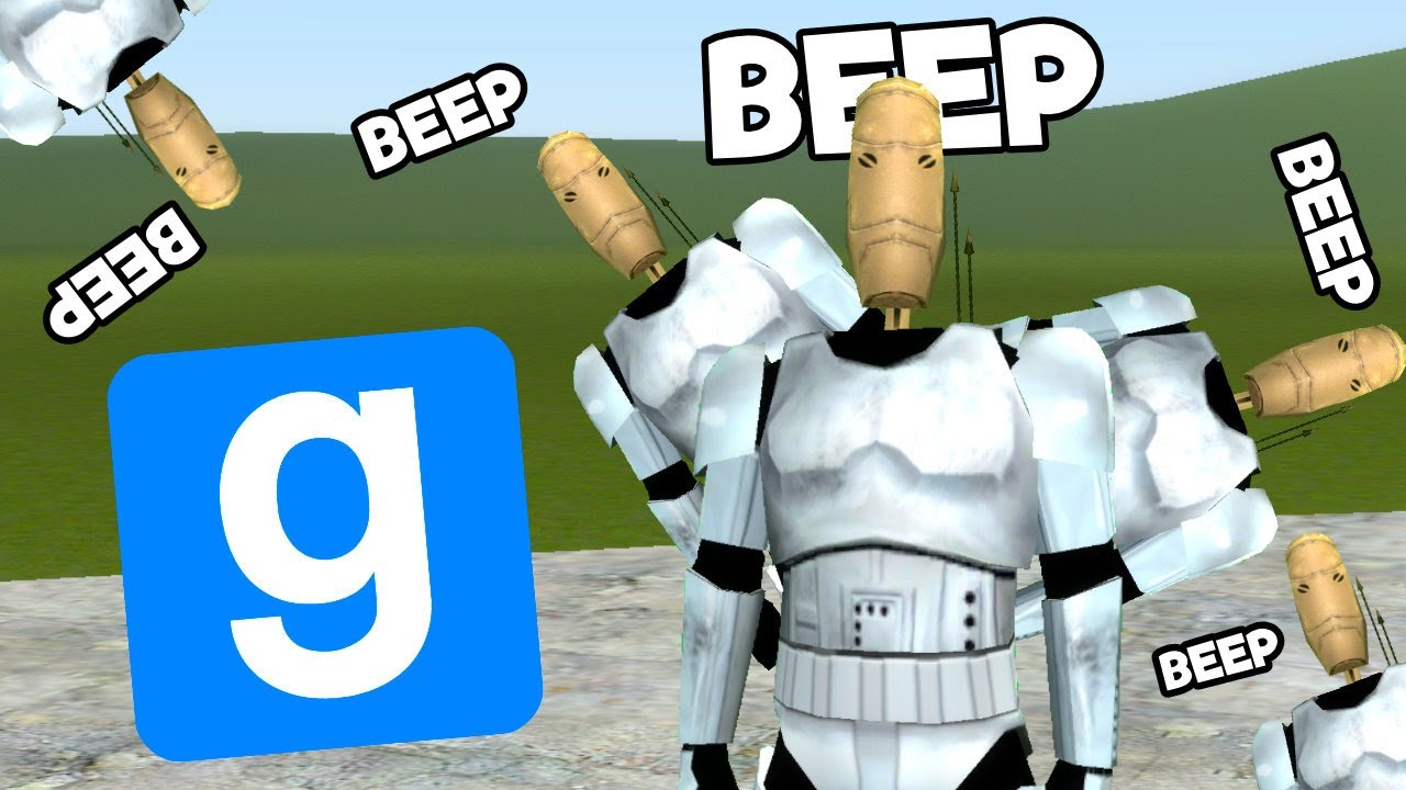 Как отряд дроидов-шпионов раздражал весь сервер — троллинг администратора Gmod Star Wars RP