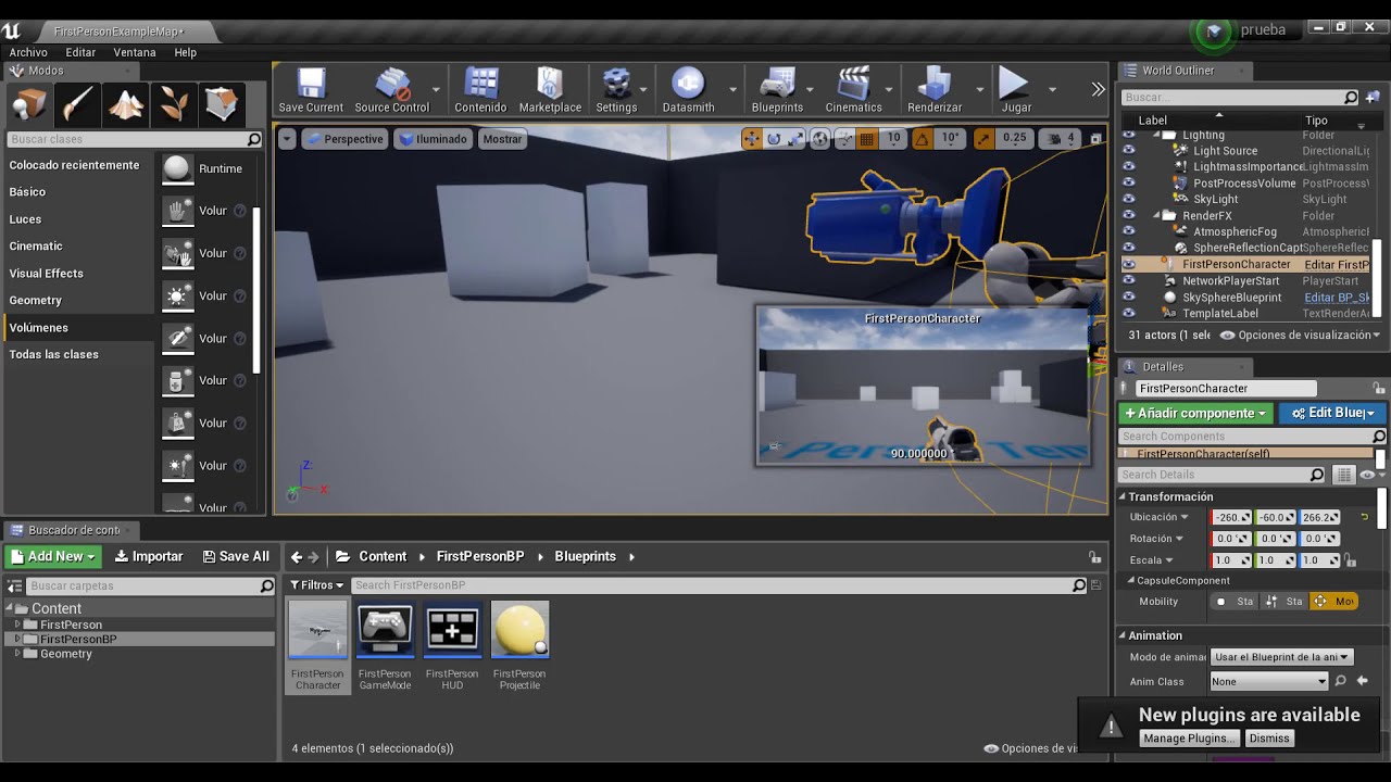 1  Introducción a Unreal Engine
