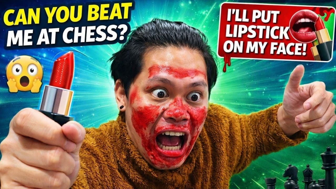 I DRAW LIPSTICK ON MY FACE IF YOU CAN BEAT ME- #CHESSLIVE #CHESSTREAM #CHESS #MAGNUSBOT